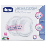 Chicco beschermkussentjes voor tepels, antibacterieel, 4 weken, 120 stuks Accessoires Voeding en Borstvoeding Bebe Naty Shop
