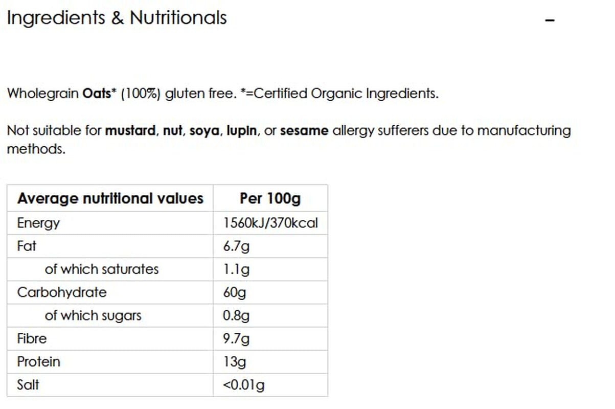 - Biologische glutenvrije havermout (4 x 1 kg), volkoren havermout, glutenvrije ontbijtgranen, vezelrijk en natuurlijk veganistisch, 100% duurzame papieren verpakkingen, plasticvrij