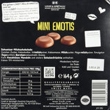 Chocoladeassortiment (37 LINDOR-bolletjes, 24 Hello Mini-sticks, 10 Mini Fioretto), chocoladecadeau (1 x 815 g) en HELLO Mini Emoti, melkchocolade in 5 emoticon-dessins, 164 g