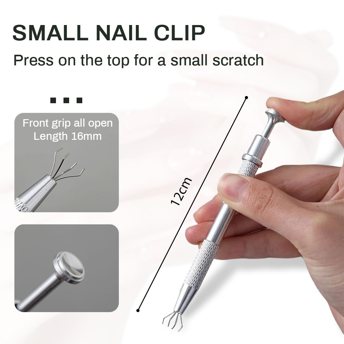 100 Stück Nail Art Schwamm Mit Metallgreifer, Sponge Brush Applicator, Sponge Nagel Pinsel, Maniküre Zubehör Für Nägel, Um Eine Varaudzen Van Gradient Nail Art Patterns Zu Ersetlen