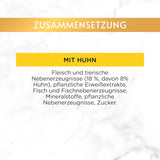 Gourmet Gold Succulent fijne reepjes, nat kattenvoer met kip, 12 stuks (12 x 85 g)