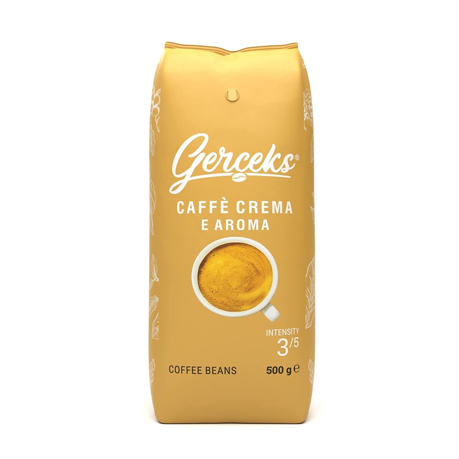 Caffe Crema E Aroma Kaffeebohnen 2kg (4x500g), Barista Kaffee schokoladig en säurearm, Espressobohnen kräftig, Bohnenkaffee met Arabica en Robusta, fijne Crema, ideaal voor Milchkaffee