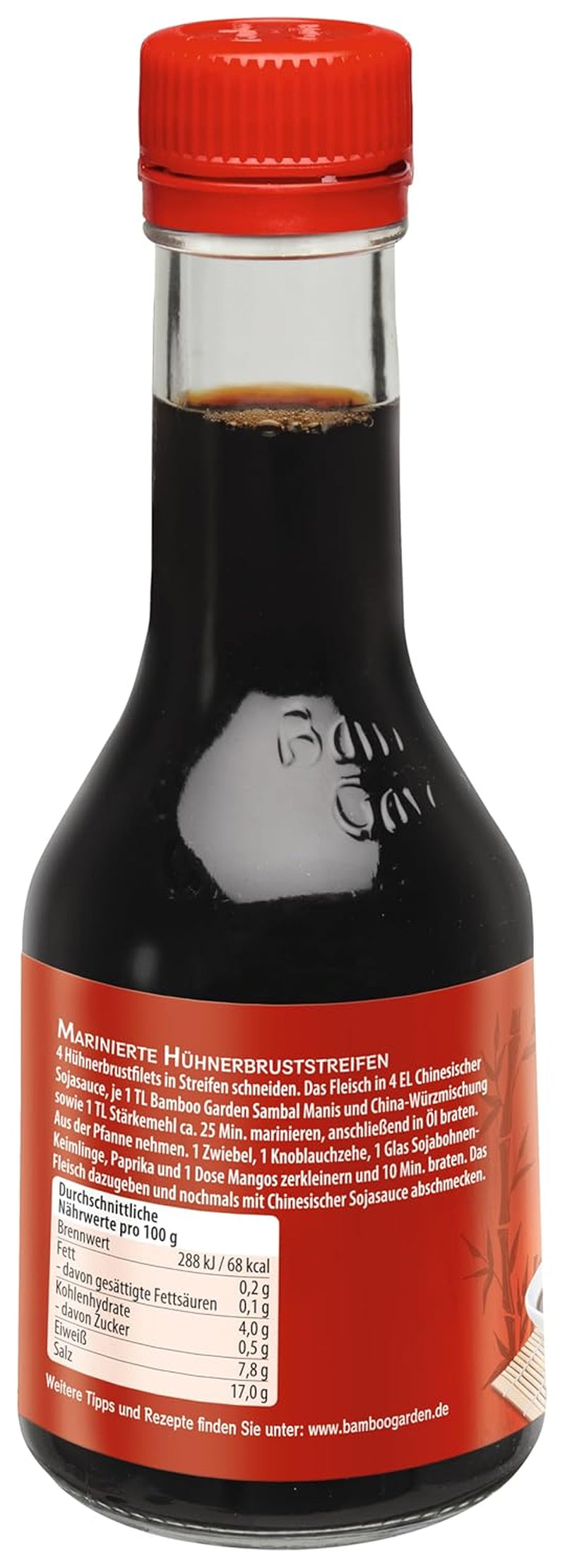 Bamboo Garden - Chinese Sojasauce, Würzsauce für Fleisch, Geflügel, Gemüse en vieles more, 1 x 200 ml (Verpackungsdesign kann abweichen)