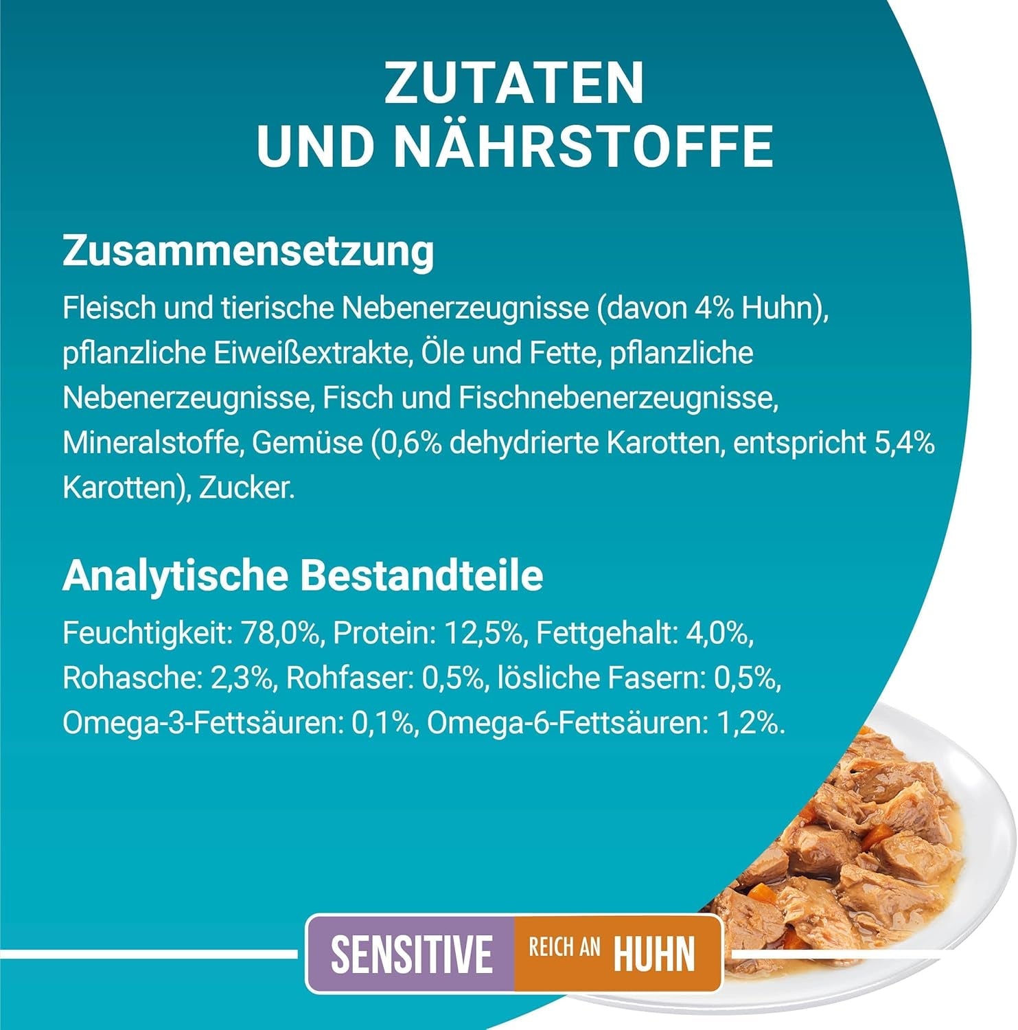 PURINA ONE Gevoelig kattennatvoer, zachte stukjes in kippensaus, verpakking van 26 (26 x 85 g)