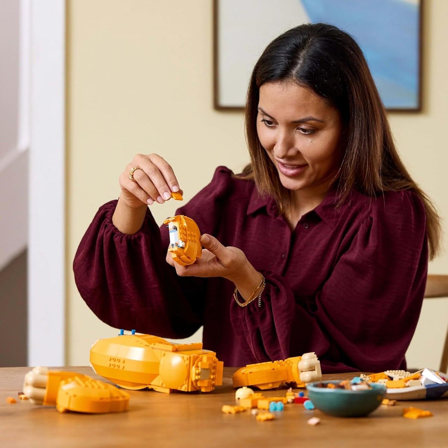 Lego Ç€ Disney Simba, de jonge leeuwenkoning, bouwspeelgoed voor de verzameling met creatieve dierenfiguren, ontspannende activiteit voor volwassenen, cadeau-idee voor vrouwen 43247 Bouwsets Besuche den LEGO-Store