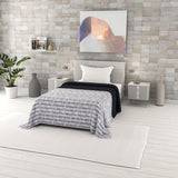 Zomerdekbed met fantasieprint, polyester vulling, bloemblaadjes, 260 x 270 cm