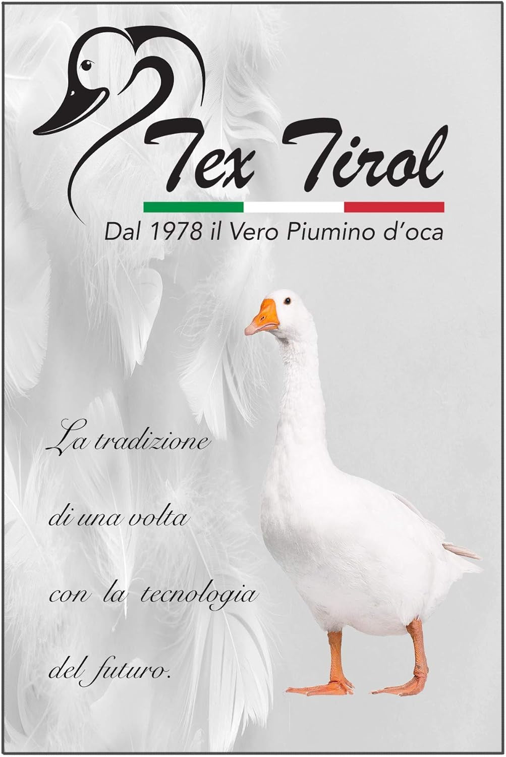 Dolomiti Tex Tirol kussen, dons, ganzendons Naty Shop standaard kussens