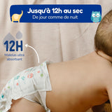 - Luiermaat 4 (7 – 18 kg) – voor de gevoelige huid – natuurlijk en zeer absorberend – 12 uur lekvrij – ohne unerwünschte Inhaltsstoffe – gemaakt in Frankrijk – 132 luiers