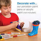 Baker Ross 'Wellies' keramische potten voor kinderen (2-pack)