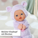 Baby Born for Baby's Muis Soft Doll, 26 cm, met oren en vingerzakken, voor pasgeborenen, 836590 Zapf Creation, roze