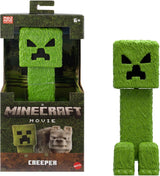 Mattel Minecraft-verhaalset met 4 actiefiguren en 3 accessoires Encounters In The Overworld-set Minecraft-filmgeïnspireerd verzamelspeelgoed JFR70 Actiefiguren Naty Shop Creeper met accessoireset