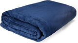 HOMLA Pluizige en warme rode fleecedeken - voor bank en bed Comfortabele deken Bankdeken Woonkamerdeken - gemakkelijk te onderhouden 150 X 200 cm Roze Bedden en Dekens Besuche den HOMLA-Store Marineblauw Mukava Polyester 200X220 Cm