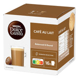 NESCAFÉ DOLCE GUSTO Café au Lait Kaffeekapseln 6er-pakket (6 x 16 Kapseln)
