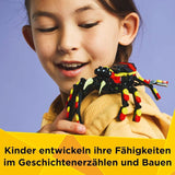 LEGO Creator 3In1 Wilde dieren: Verrassingsspin - speelgoed om om te bouwen tot een schorpioen- of slangfiguur - bouwset met 3 modellen - cadeau voor jongens en meisjes vanaf 7 jaar 31159 Bouwsets Besuche den LEGO-Store