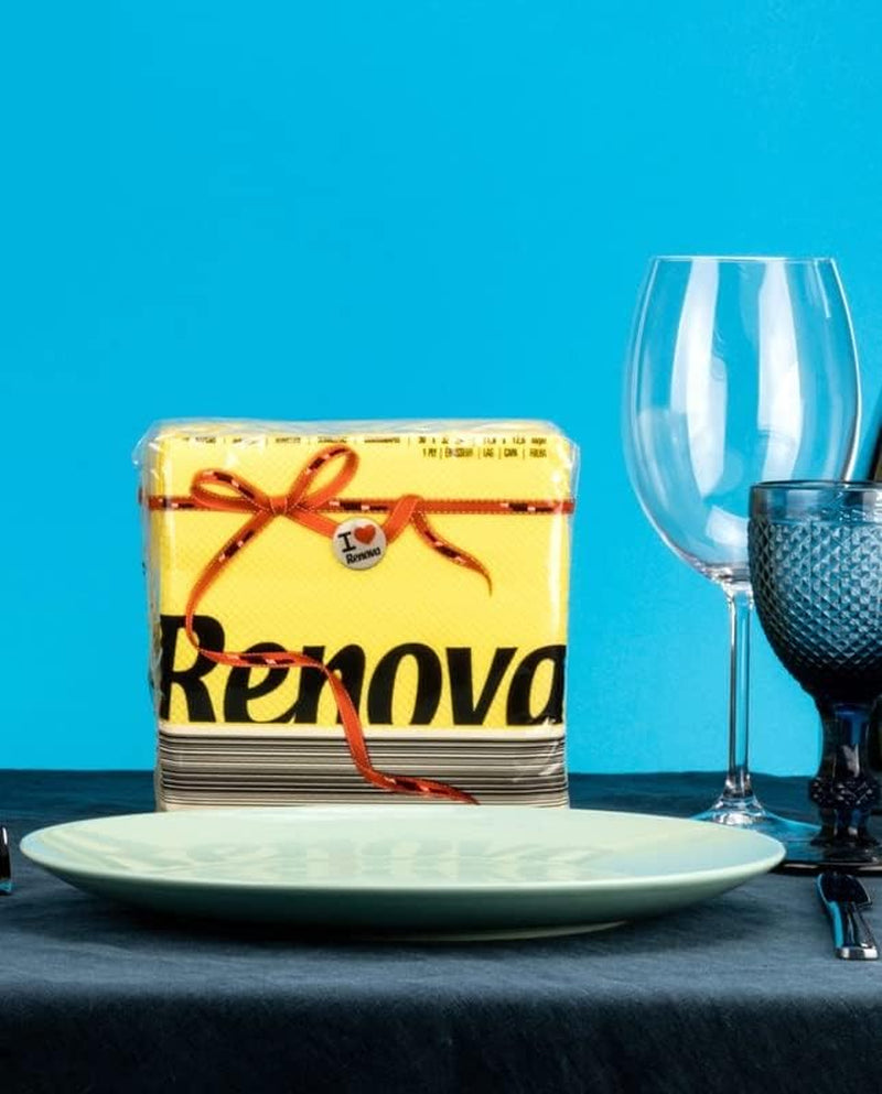 Renova papieren servetten, 70 stuks, 128GB