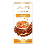 Lindt Schokolade Creatie Crème Brûlée Tafel | Crème Brûlée Füllung Met Knusprigem Karamell, Umhüllt Van Feinster Vollmilch-Schokolade | Schokoladentafel | Schokoladengeschenk, 150G Naty Shop Standaardtitel