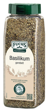 - Basilikum gerebelt | Mediterranes Gewürzkraut für Großverbraucher | Met praktische Streuaufsatz | 150 g grote streuer