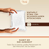 Venchi – Granblend Extra Zwart 75% GEEN toegevoegde suiker, 1 kg – GEEN kunstmatige zoetstoffen – glutenvrij – veganistisch