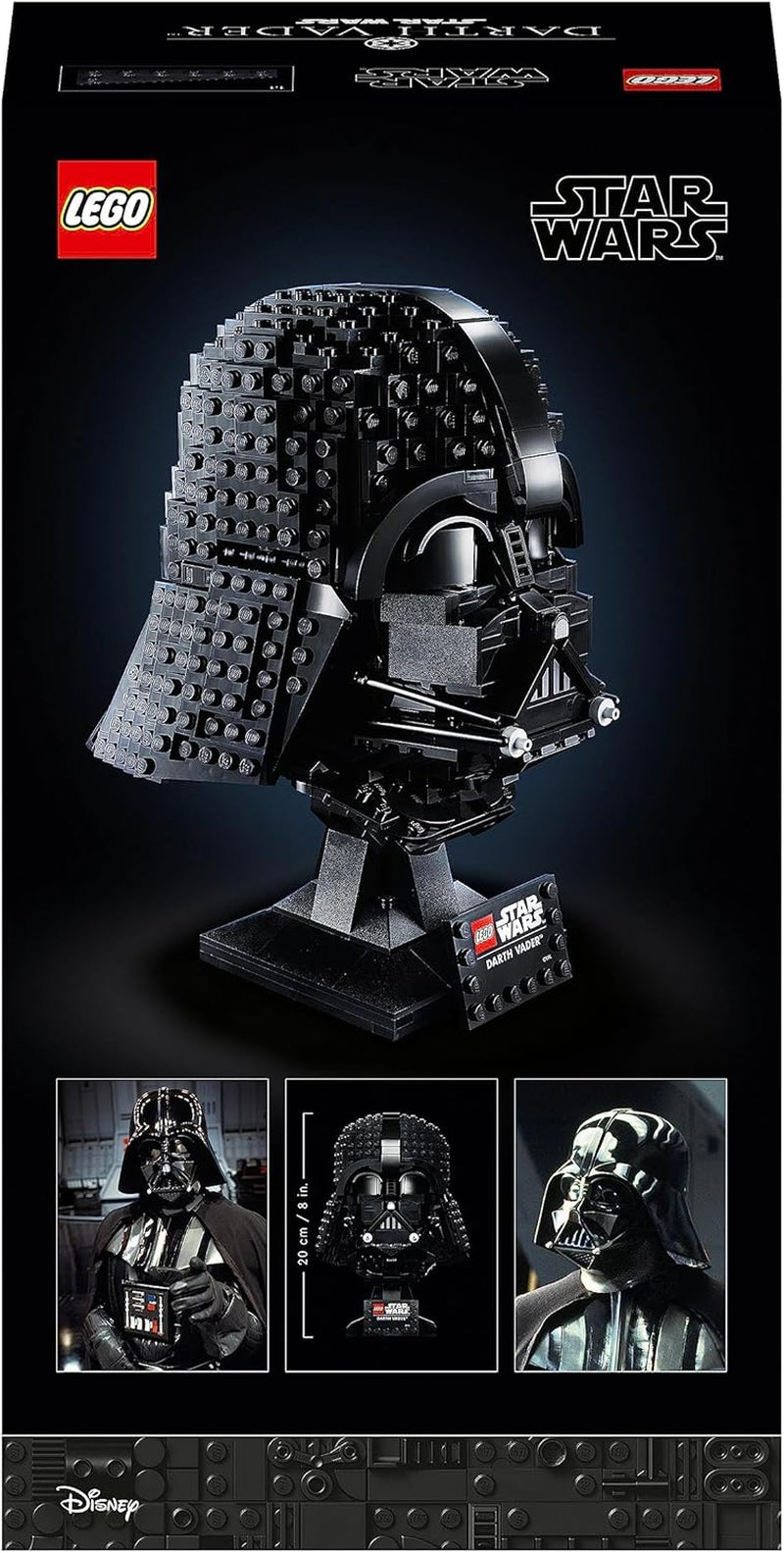 LEGO Star Wars Darth Vader Helm-bouwset voor volwassenen, cadeau-idee voor mannen, vrouwen, hem of haar, verzamelmodel om te bouwen en tentoon te stellen 75304 Bouwsets Bekijk de LEGO-Store