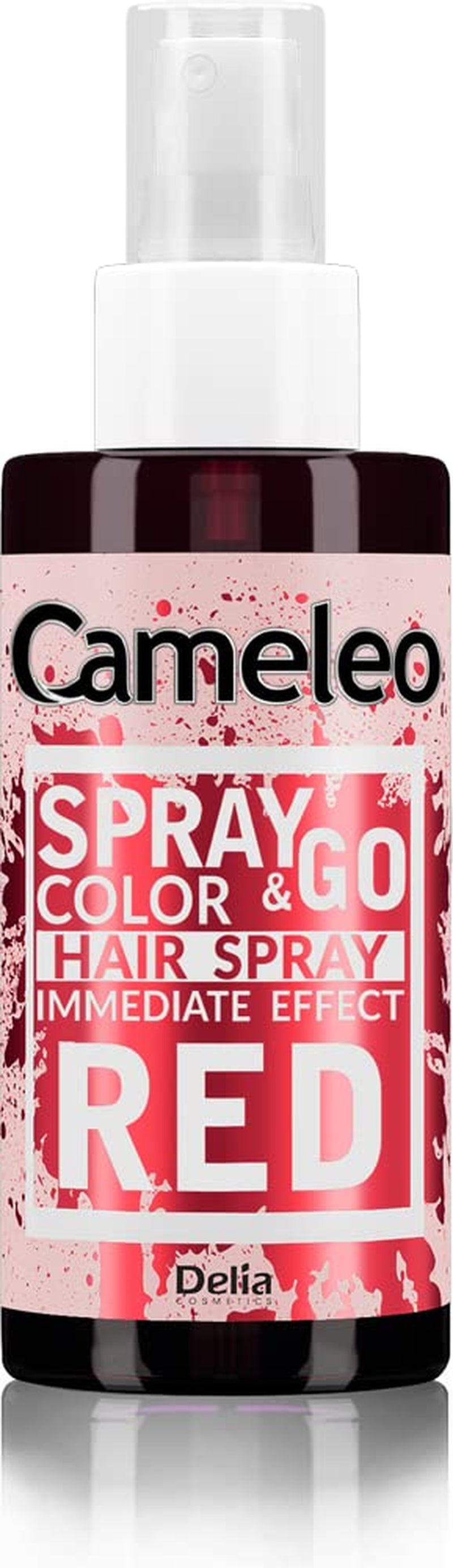 Cameleo - Spray & Go - haarverfspray - paars - voor blond, platinablond en grijs haar - eenvoudig sprayen en gaan - semi-permanent - direct resultaat - carnavalshaarverfspray - 150 ml Naty Shop Rode Haarverf 150 Ml (1 pakje)