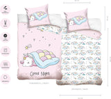 Beddengoed, Eenhoorn, Termana, voor tieners Beddengoed - kinderen Naty Shop