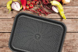 Tefal J1600502 Success Flach Mini Backofen Aluminium Zwart 19X25 X 4,2 Cm Vormen en bakplaten Naty Shop