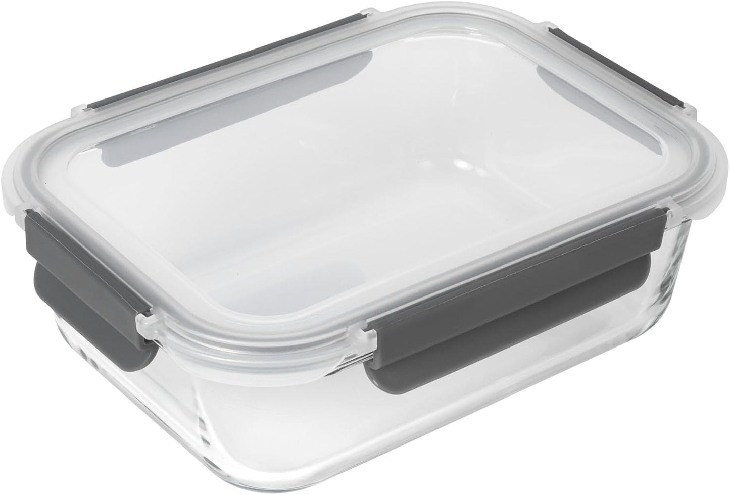 KUHN RIKON 24031 Glazen pot, glas, transparant Bewaardozen voor levensmiddelen Naty Shop Enkel 1,52 L