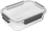 KUHN RIKON 24031 Glazen pot, glas, transparant Bewaardozen voor levensmiddelen Naty Shop Enkel 1,52 L