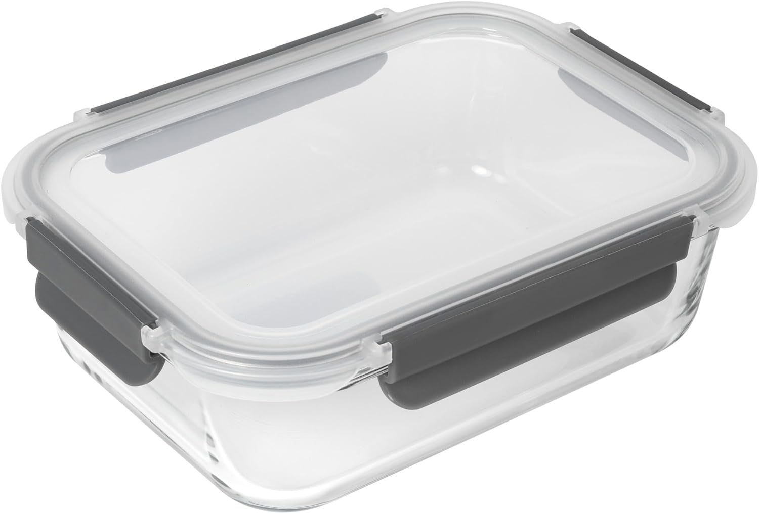 KUHN RIKON 24031 Glazen pot, glas, transparant Bewaardozen voor levensmiddelen Naty Shop Enkel 1,52 L