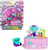 DREAMWORKS GABBY POPPENHUIS - Meerkätzchen Bobble Kitty-meubelpakket, kattenfiguur met poppenhuismeubilair en accessoires, vanaf 3 jaar