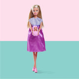 Simba Steffi Love Welcome Baby 29 cm zwangere Steffi 12-pack rollenspelaccessoires modepop met babypop van 4 cm speelgoed voor leeftijden vanaf 3 jaar