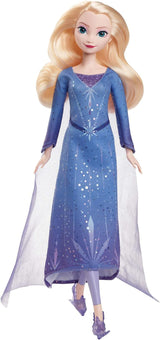Mattel Disney De ijskoningin Elsa-pop, de ijskoningin-pop Gekamd blond haar, meubels, uitneembare schoenen, Disney-cadeaus, 3 jaar oud speelgoed, HLW47 Naty Shop Elsa-poppen ijslook