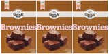 Brownies Glutenvrij, 3Er-pakket (3 X 400 G) - Bio Naty Shop