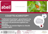 Acaristop dekbedovertrek Anti-mijt en antibacterieel, wit, 240 X 260 cm Dekbedden en dekbedden Naty Shop