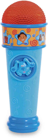 Blauw en tips Blauwe microfoon Blues Clues Cartoon hondenspeelgoed voor jongens en meisjes vanaf 3 jaar Veelkleurig babyspeelgoed Naty Shop
