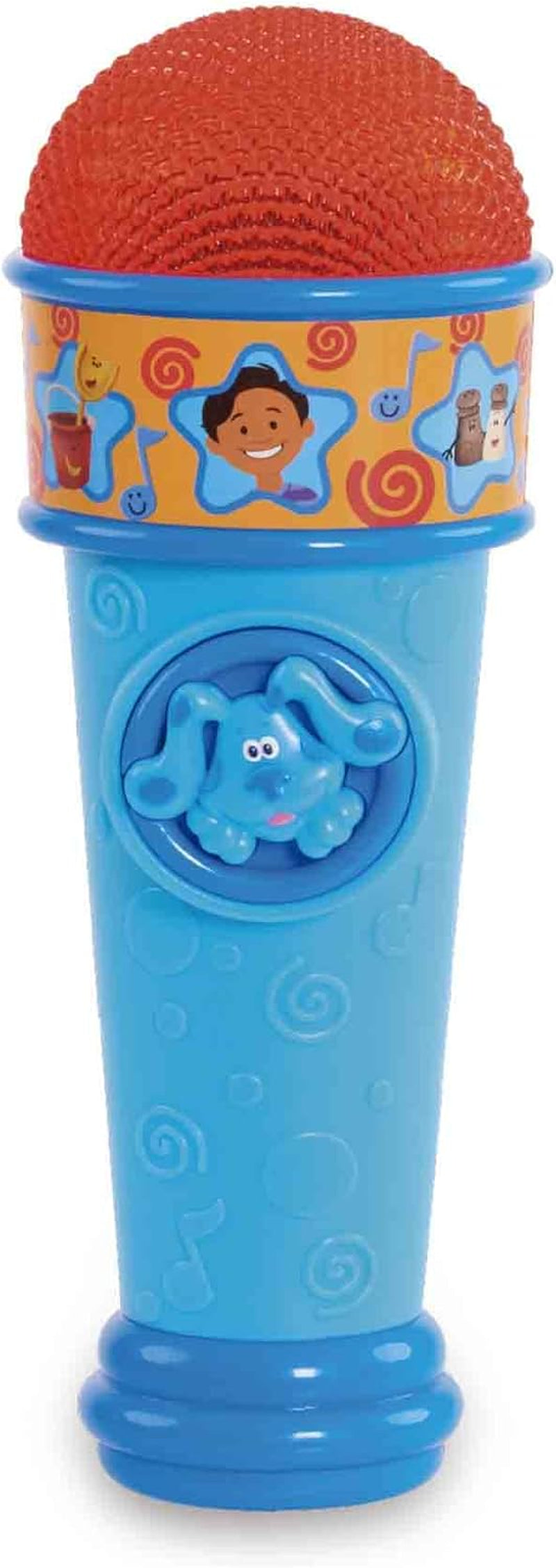 Blauw en tips Blauwe microfoon Blues Clues Cartoon hondenspeelgoed voor jongens en meisjes vanaf 3 jaar Veelkleurig babyspeelgoed Naty Shop