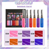 Instant haarverf 6 kleuren Tijdelijke haarmascara voor meisjes en vrouwen Wasbaar haarkrijt Regenboog haarmascara Haarverf voor carnaval Halloween Cosplay Feest Verjaardag (A) Naty Shop Haarverf