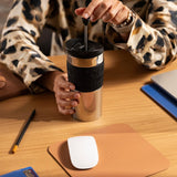 Bodum K11067-01 Reispers roestvrij staal zwart koffiezetapparaat met vervangend deksel 350 ml