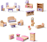 Melissa & Doug houten poppenhuis