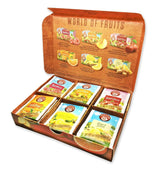 Teekanne World of Fruits (NIEUWE EDITIE) - Doos met selectie fruittheeën - 6 smaken * 5 theezakjes