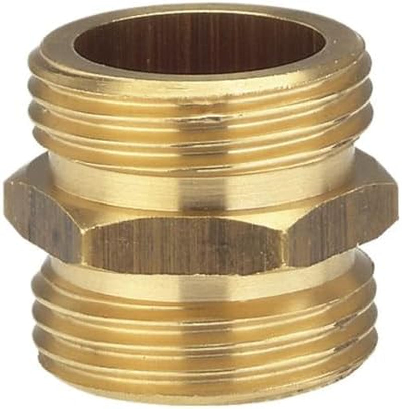 Gardena messing draadnippel: Messing connector voor aansluiting aan beide zijden, b.v. naar pompen, pijpdraad 26,5 mm (G 3/4 inch) (7260-20)