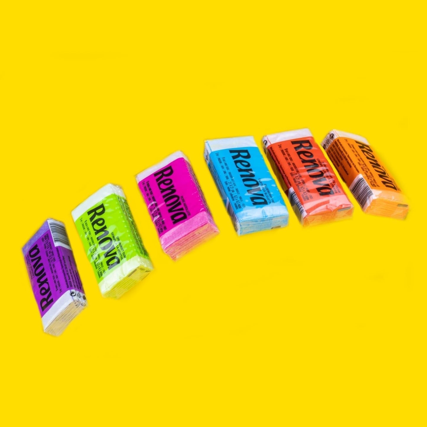 RENOVA ORANGE FIZZ Zakdoekjes 6 pakjes