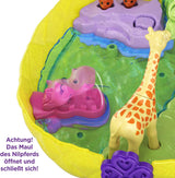 Polly Pocket GKJ64 - Draagbare Pineapple Pocket Compact met 8 leuke functies, Polly en Lila poppen, 2 accessoires en stickervel; speelgoed voor kinderen vanaf 4 jaar
