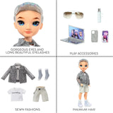 Rainbow High Fashion Doll - Aidan Russell - Paarse jongenspop - Modieuze outfit en 10+ kleurrijke speelaccessoires - voor verzamelaars en kinderen van 4-12 jaar