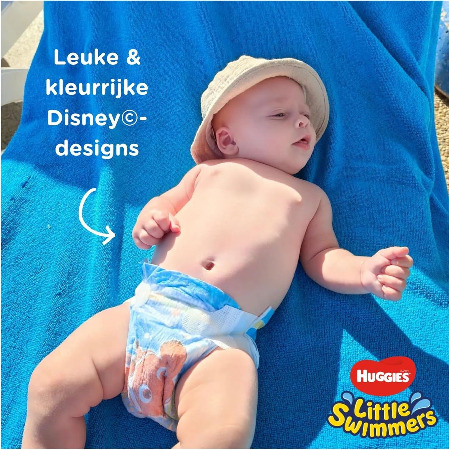 Huggies Little Swimmers Wegwerpzwemluiers Maat 2-3 - 36 Panty Totaal