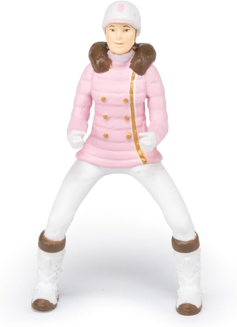 PAPO - Paardenfiguur - Rider Fashion Winter, passie voor paardrijden, speelgoed voor kinderen vanaf 3 jaar. Actiefiguren van Naty Shop