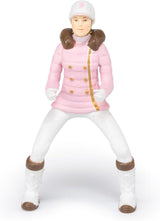 PAPO - Paardenfiguur - Rider Fashion Winter, passie voor paardrijden, speelgoed voor kinderen vanaf 3 jaar. Actiefiguren van Naty Shop