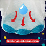 Pampers - Antislip babynachtdoekjes - Maat 6 - Kleinverpakking - 30 stuks - 15+ kg