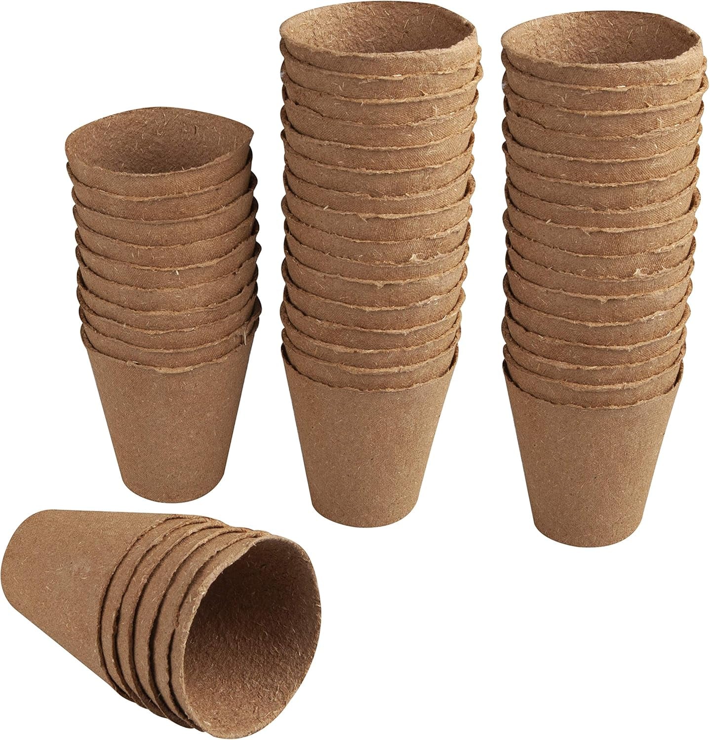 Windhager zaailingenpotten, 48 stuks, diameter 8 cm, bruin, zonder turf, 04343