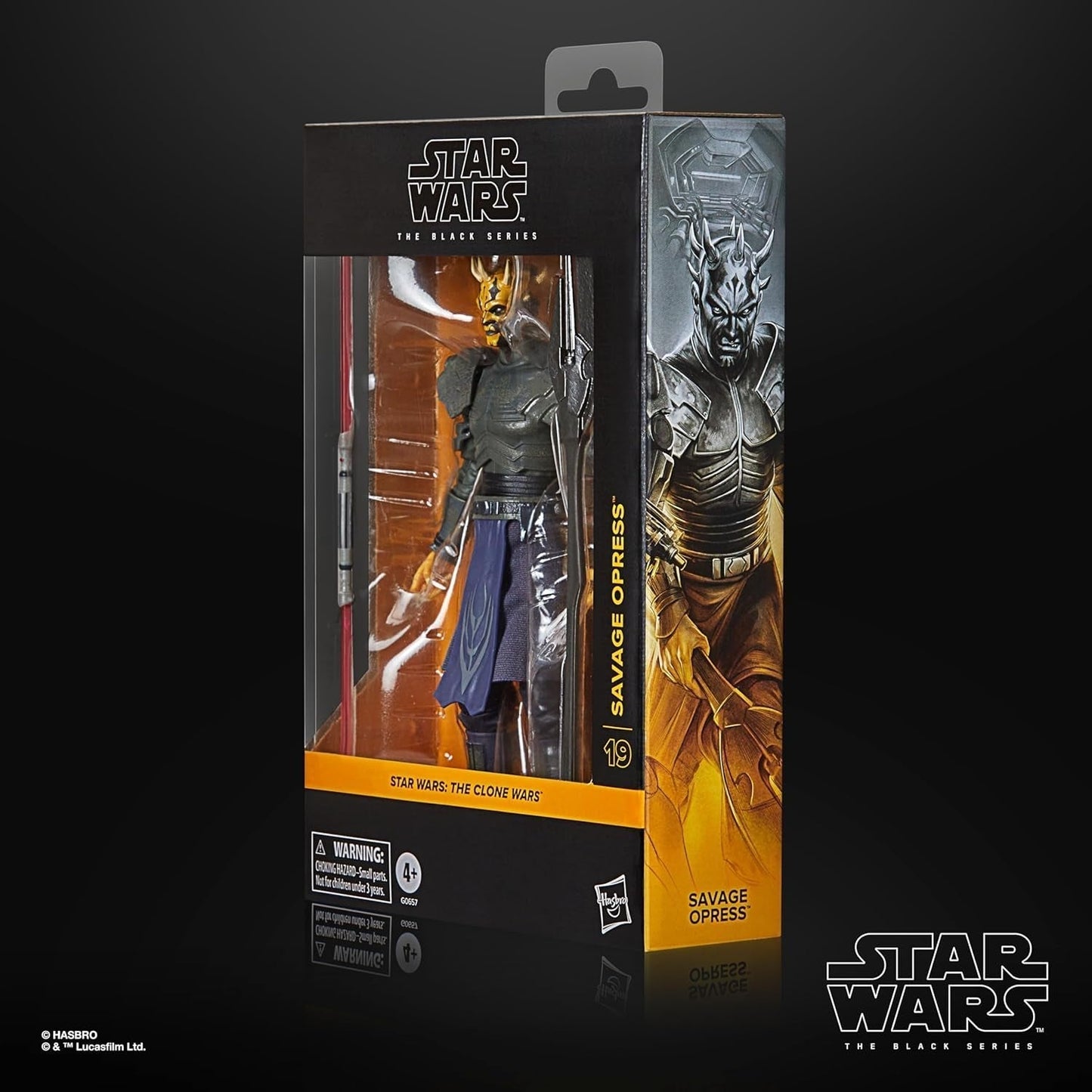 Star Wars Black Series Savage Opress, Star Wars: The Clone Wars Deluxe verzamelfiguur (15 cm) Actiefiguren Naty Shop